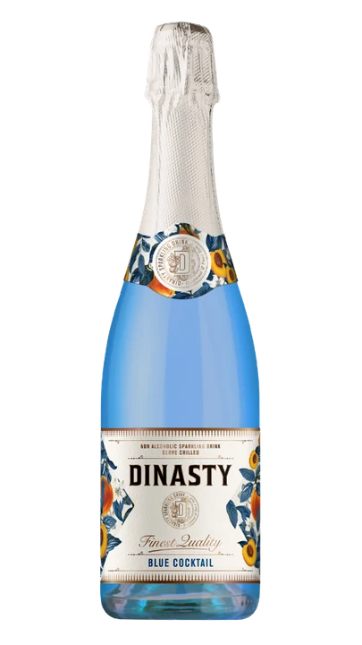 Dinasty Sparkling Blue Cocktail Drink