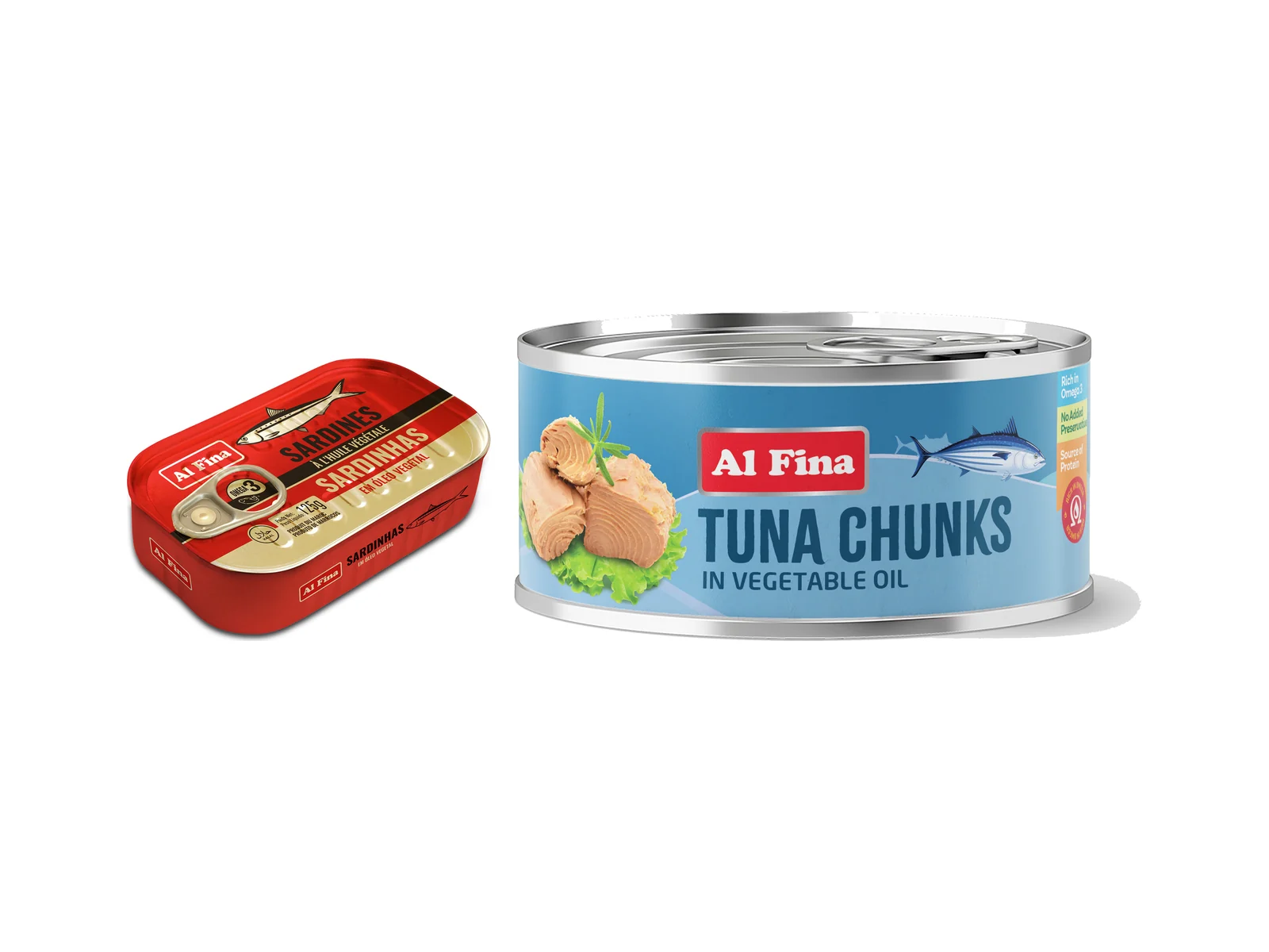 Al Fina · Sardines and tuna