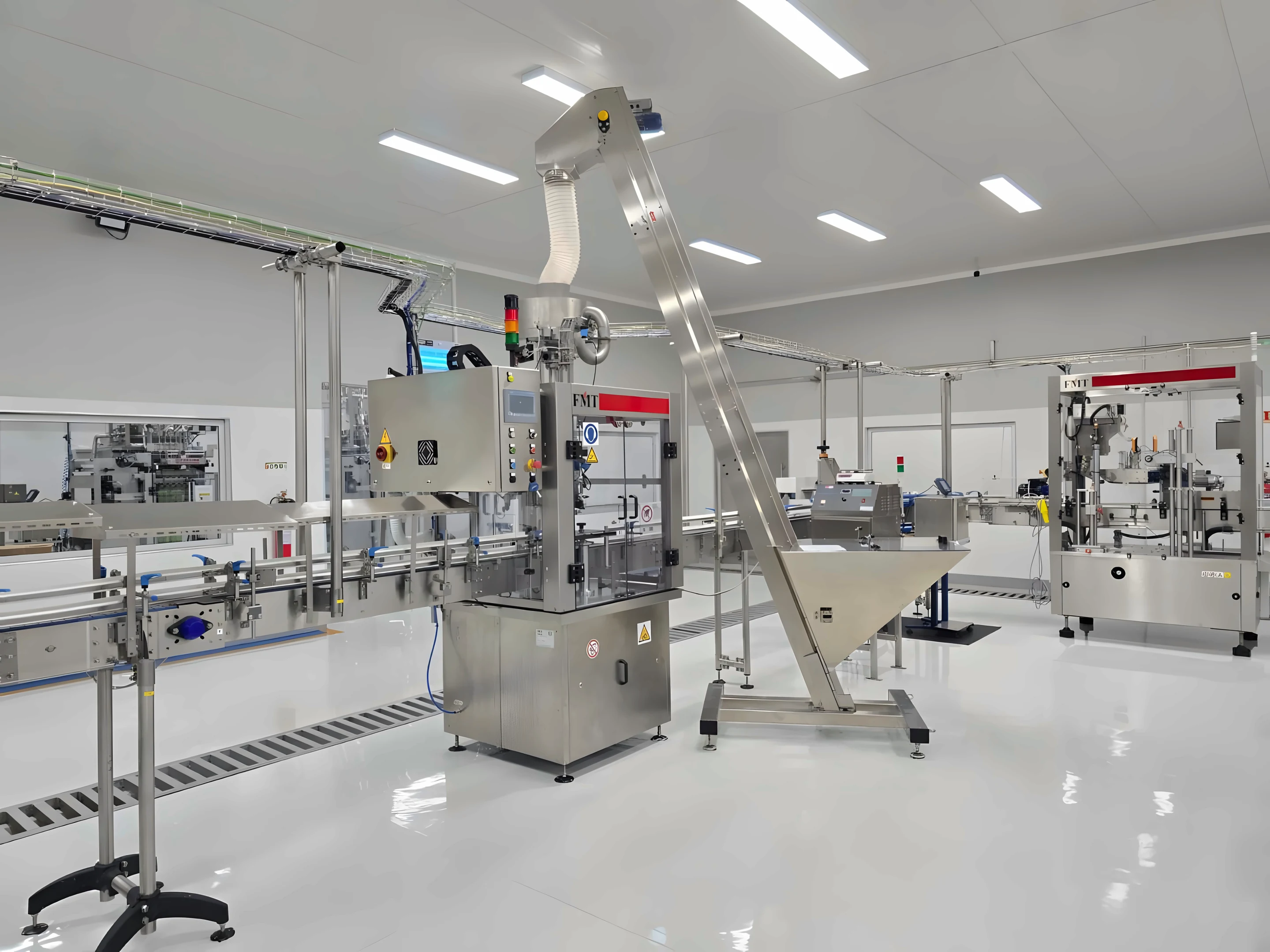 Ketchup and mayonnaise filling line, Luanda plant