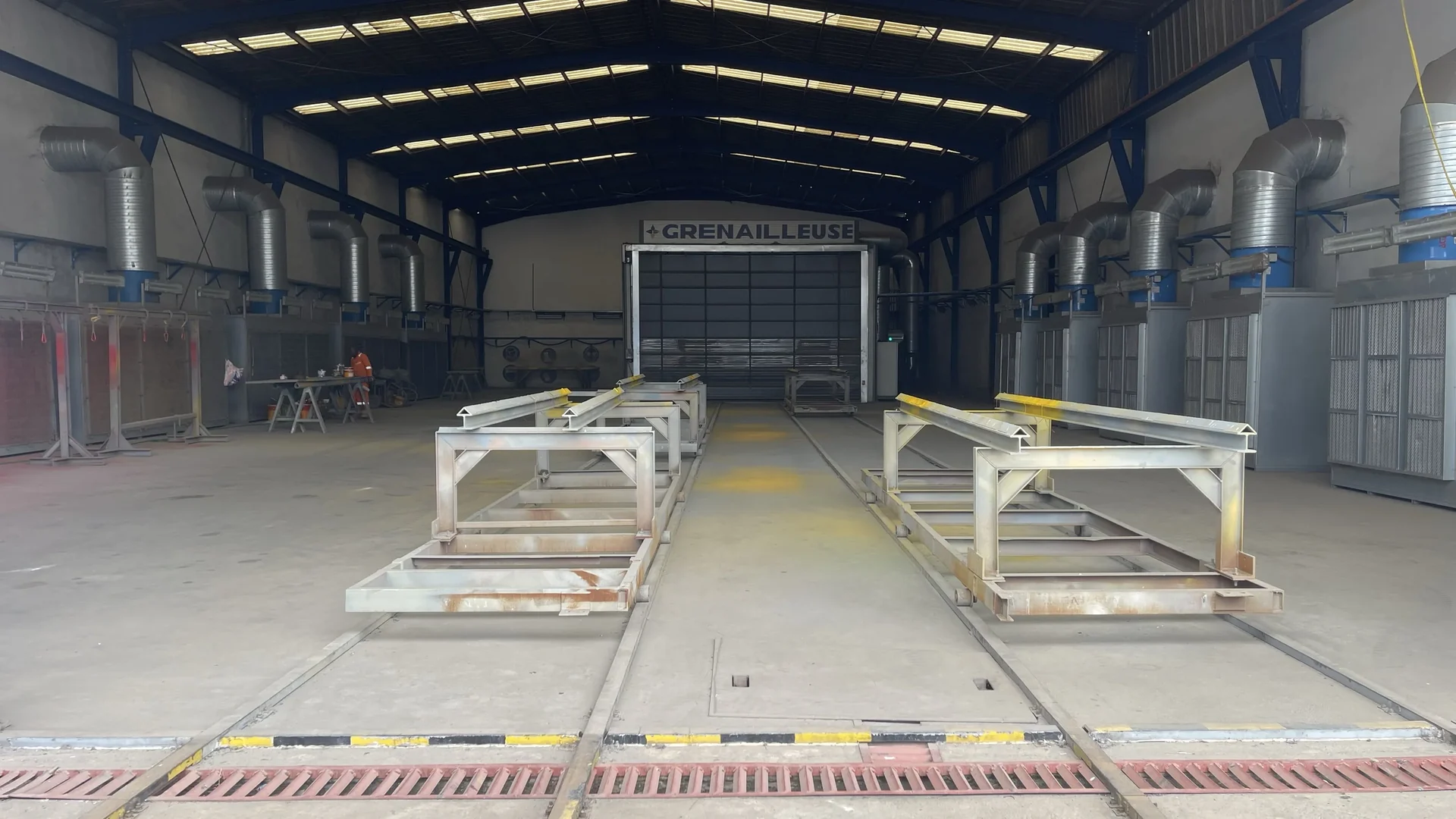 Shot-blasting booth, Pointe-Noire