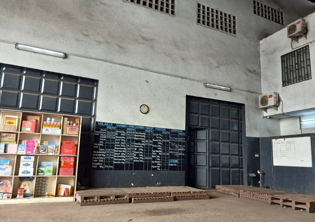 Mont Kamba · Cold and dry store · Pointe-Noire