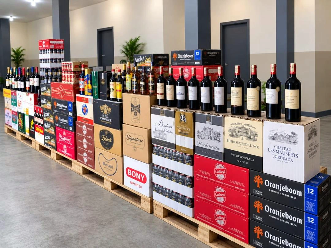 Wines and spirits · Retail outlet · Togo