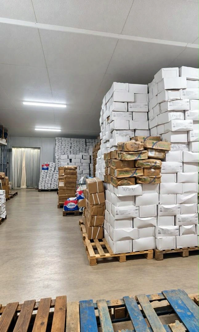 Frozen stock · Storage · Lomé